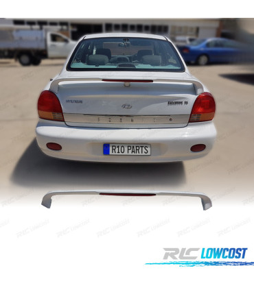 AILERON SPOILER HYUNDAI SONATA 99- + TERCEIRA LUZ DE STOP
