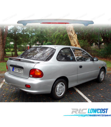 AILERON SPOILER HYUNDAI ACCENT GT 35P 99-03 + LUZ DE TRAVÃO