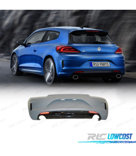 PARA-CHOQUES TRASEIRO VOLKWAGEN VW SCIROCCO 15- LOOK R