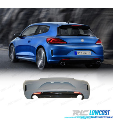 PARA-CHOQUES TRASEIRO VOLKWAGEN VW SCIROCCO 15- LOOK R