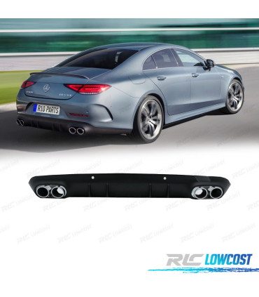 DIFUSOR MERCEDES W257 18-24 LOOK AMG CLS53