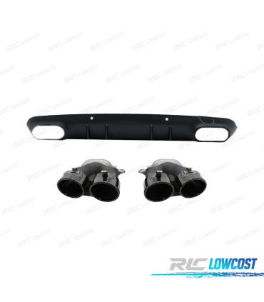 DIFUSOR MERCEDES W257 18-24 LOOK AMG CLS53