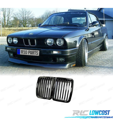 GRELHA BMW E30 82-94 PRETO BRILHANTE