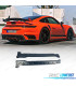 EMBALADEIRAS LATERAIS PORSCHE 911 CARRERRA 992 19-23 LOOK TURBO