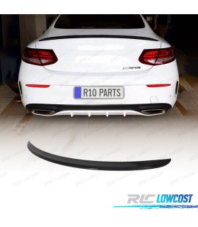 AILERON LIP SPOILER TRASEIRO MERCEDES C COUPE W205 14-18