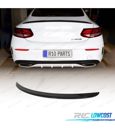 AILERON LIP SPOILER TRASEIRO MERCEDES C COUPE W205 14-18
