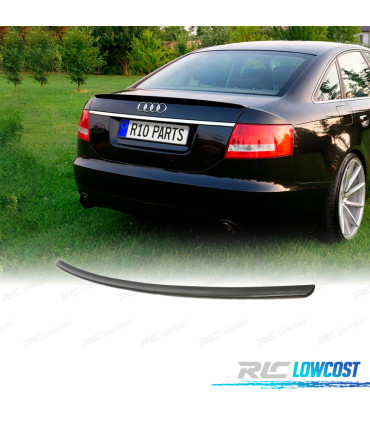 AILERON LIP AUDI A6 04-07 PRETO