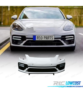 PARA-CHOQUES DIANTEIRO PORSCHE PANAMERA 971 17-23 LOOK TURBO + LUZES DIURNAS LED