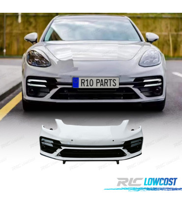 PARA-CHOQUES DIANTEIRO PORSCHE PANAMERA 971 17-23 LOOK TURBO + LUZES DIURNAS LED