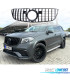 GRELHA FRONTAL MERCEDES GLS X166 15-19 PRETO BRILHANTE LOOK AMG GT