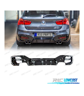 DIFUSOR BMW F20 LCI 15-19 LOOK M PERFORMANCE PRETO BRILLANTE