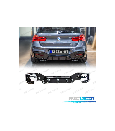 DIFUSOR BMW F20 LCI 15-19 LOOK M PERFORMANCE PRETO BRILLANTE
