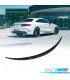 SPOILER LIP TRASEIRO MERCEDES CLASSE S C217 14-20 LOOK S63 AMG PRETO BRILHANTE