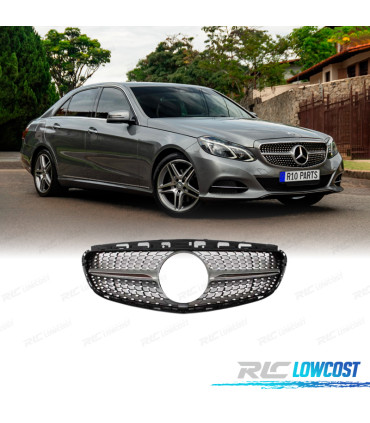 GRELHA MERCEDES CLASE E W212 AMG 14-16 LOOK DIAMOND PRATA