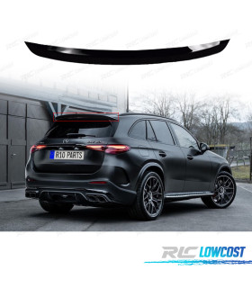 AILERON SPOILER TETO MERCEDES GLC X254 23- LOOK AMG PRETO BRILHANTE