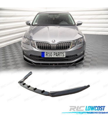 SPOILER LIP SKODA OCTAVIA 17- PRETO BRILHANTE