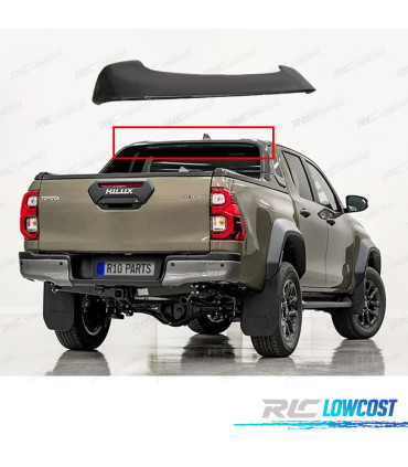 AILERON TOYOTA HILUX 20- PRETO BRILHANTE