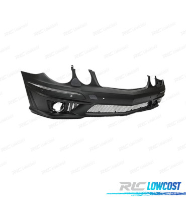 PÁRA-CHOQUES FRONTAL MERCEDES CLASE E W211 06-09 LOOK AMG C63 PDC SRA