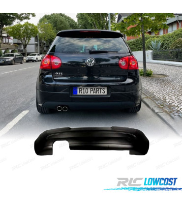 DIFUSOR TRASEIRO VW GOLF 5 LOOK GTI 03-08