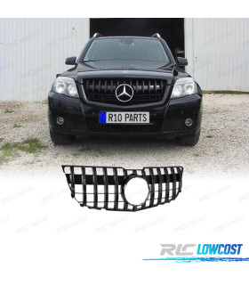 GRELHA FRONTAL MERCEDES GLK X204 08-12 LOOK AMG PRETO BRILHANTE