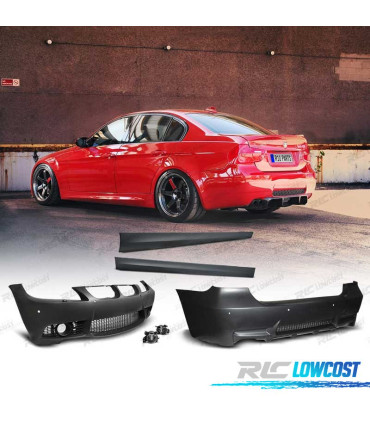 KIT CARROÇARIA BMW E90 05-08 COM PDC LOOK M3