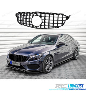 GRELHA MERCEDES CLASE C W205 14-18 LOOK AMG GT PRETO BRILHANTE