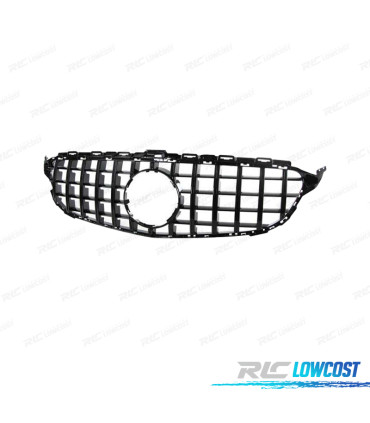 GRELHA MERCEDES CLASE C W205 14-18 LOOK AMG GT PRETO BRILHANTE
