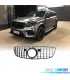 GRELHA FRONTAL MERCEDES GLS X166 15-19 LOOK AMG GT PRETO CROMADO