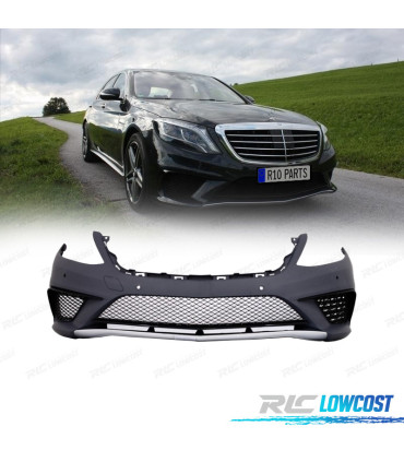 PARA-CHOQUES FRONTAL MERCEDES CLASE S W222 13-17 LOOK AMG S63 PDC
