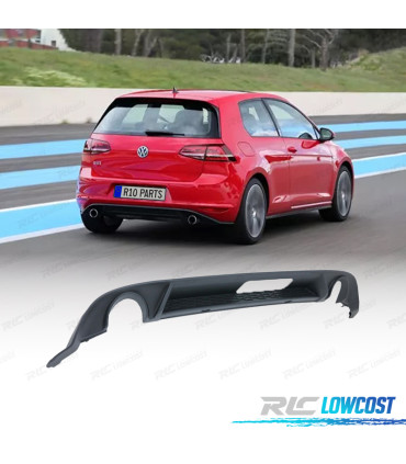 DIFUSOR VOLKSWAGEN VW GOLF 7.5 17-20 LOOK GTI