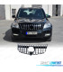 GRELHA FRONTAL MERCEDES GLK X204 12-15 LOOK AMG PRETO CROMADO