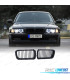 GRELHAS FRONTAIS BMW E38 94-01 LOOK PRETO MATE
