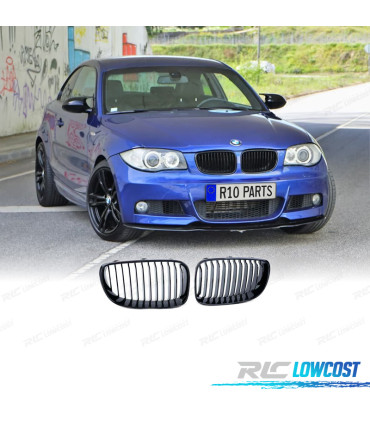 GRELHAS BMW E81 E82 E87 E88 07-12 LOOK M PRETO BRILHANTE