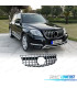 GRELHA FRONTAL MERCEDES GLK X204 12-15 LOOK AMG PRETO BRILHANTE CROMADO