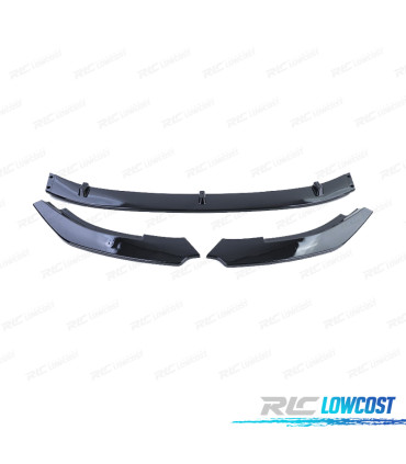 SPOILER LIP FRONTAL VOLKSWAGEN VW GOLF 6 GTI 09-13 PRETO BRILHANTE