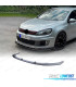 SPOILER LIP FRONTAL VOLKSWAGEN VW GOLF 6 GTI 09-13 CARBONO