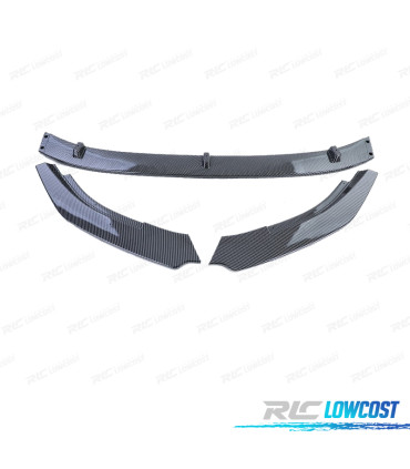 SPOILER LIP FRONTAL VOLKSWAGEN VW GOLF 6 GTI 09-13 CARBONO