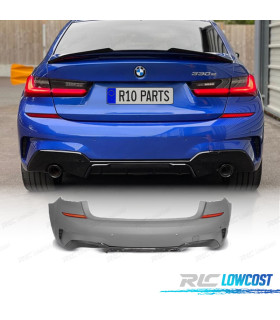 PARA-CHOQUES TRASEIRO BMW G20 19-22 LOOK M PERFORMANCE PRETO BRILHANTE PDC