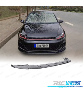 SPOILER LIP FRONTAL VOLKSWAGEN VW GOLF 7 GTI 13-20 LOOK CS CARBONO