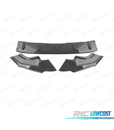 SPOILER LIP FRONTAL VOLKSWAGEN VW GOLF 7 GTI 13-20 LOOK CS CARBONO