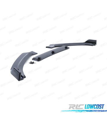 SPOILER LIP AUDI A4 B8 8K 11-15 PRETO BRILHANTE
