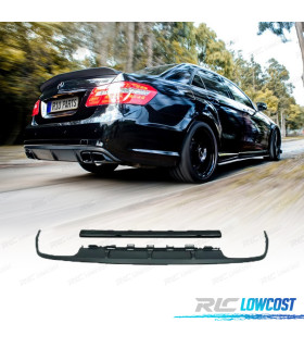 DIFUSOR MERCEDES CLASE E W212 09-13 LOOK E63 AMG PRETO