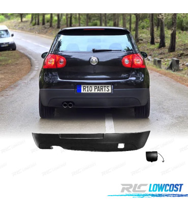 DIFUSOR VOLKSWAGEN VW GOLF 5 03-08 LOOK GTI + TAMPA GANCHO