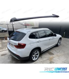 AILERON SPOILER TRASEIRO BMW X1 E84 09-15 LOOK M PERFORMANCE PRETO BRILHANTE