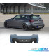 PÁRA-CHOQUES TRASEIRO BMW F20 F21 11-15 LOOK M PERFORMANCE PDC DUPLA SAÍDA