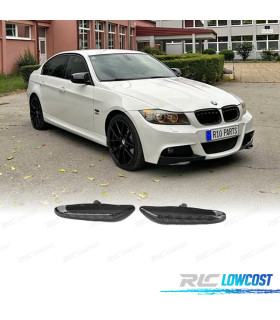 PISCAS LATERAIS PARA BMW E46 E90 E91 E92 E93 LED PRETA FUMADO