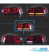 FAROLINS TRASEIROS FULL LED VOLKSWAGEN VW GOLF 6 ESCURECIDO DINAMICOS 08-12
