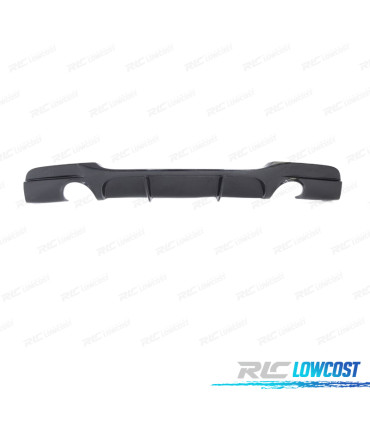 DIFUSOR BMW E90 E91 04-12 LOOK M PERFORMANCE PRETO BRILHANTE