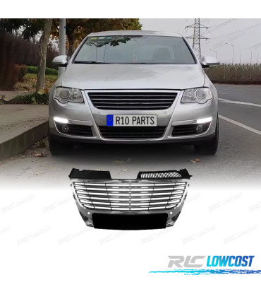 GRELHA FRONTAL VOLKSWAGEN VW PASSAT PDC 05-10 CROMADA