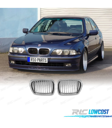 GRELHAS FRONTAIS BMW E39 95-03 CROMADAS